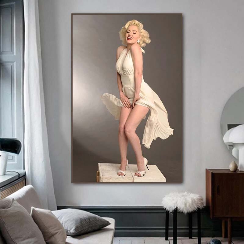 Affiche Marilyn Monroe : des imprimés classiques pour un décor emblématique