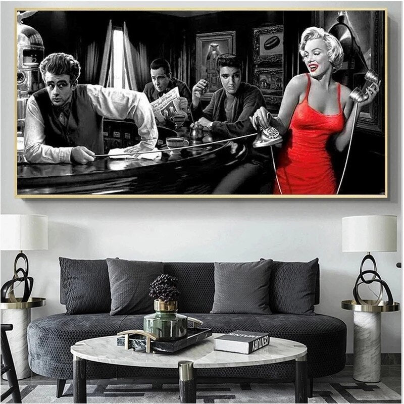 Marilyn Monroe-Poster – exquisite künstlerische Hommage