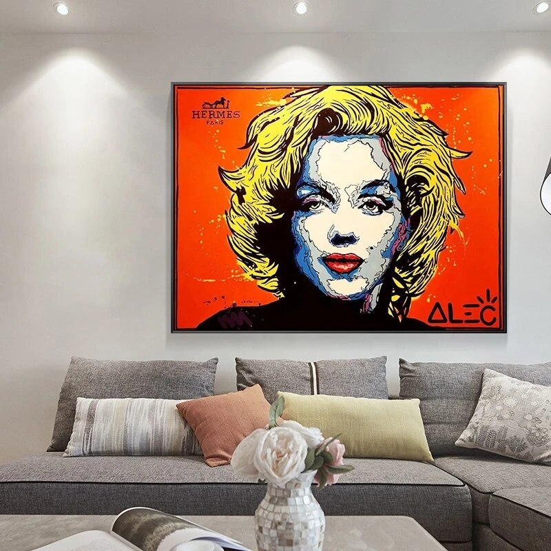 Marilyn Poster – Exclusive Alec Collection Hermes