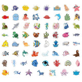Marine Life Stickers Pack | Famous Bundle Stickers | Waterproof Bundle Stickers
