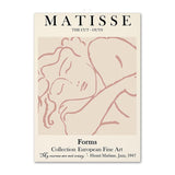 Matisse Coral Poster – Lebendige Kunst für Ihre Wände