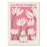 Matisse Poster Abstract Canvas Keith Wall Art Flower Market Poster Canvas Wall Art