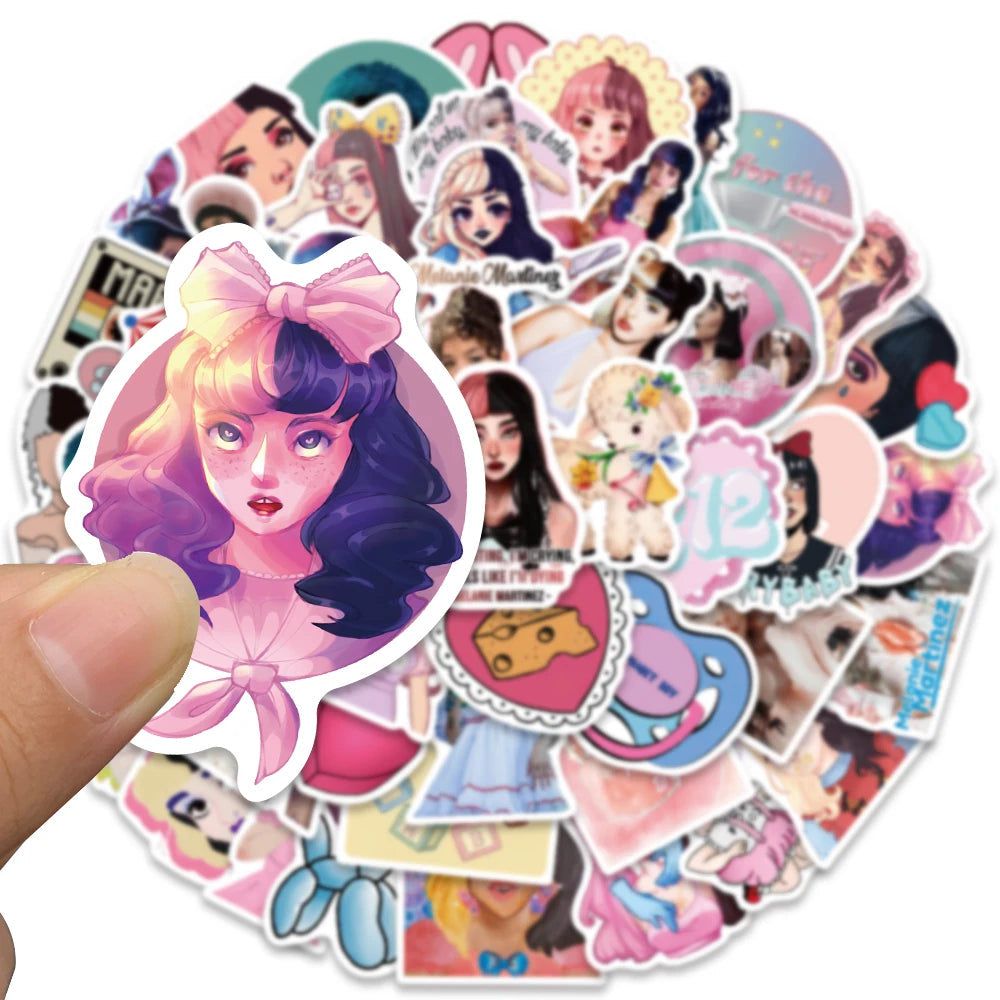 Melanie Martinez Stickers - Singer Design Pack