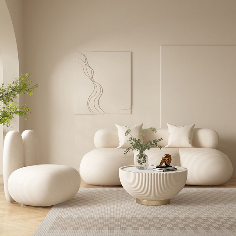 Gebogenes Bubble Puff Sofa-Set von Meubles – perfekte Ergänzung