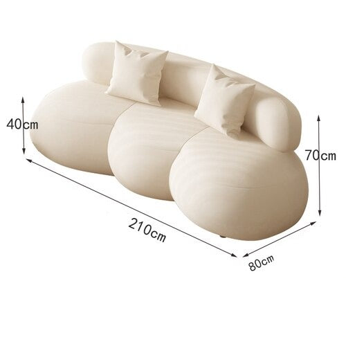 Gebogenes Bubble Puff Sofa-Set von Meubles – perfekte Ergänzung