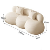 Meubles Curved Bubble Puff Sofa Set - Perfect Addition