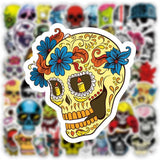 Mexican Style Skull Stickers Pack | Famous Bundle Stickers | Waterproof Bundle Stickers