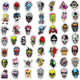 Mexican Style Skull Stickers Pack | Famous Bundle Stickers | Waterproof Bundle Stickers