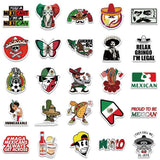 Mexico Style Stickers Pack | Famous Bundle Stickers | Waterproof Bundle Stickers