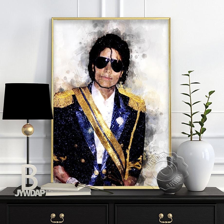 Michael Jackson Poster: Authentic and Iconic Design