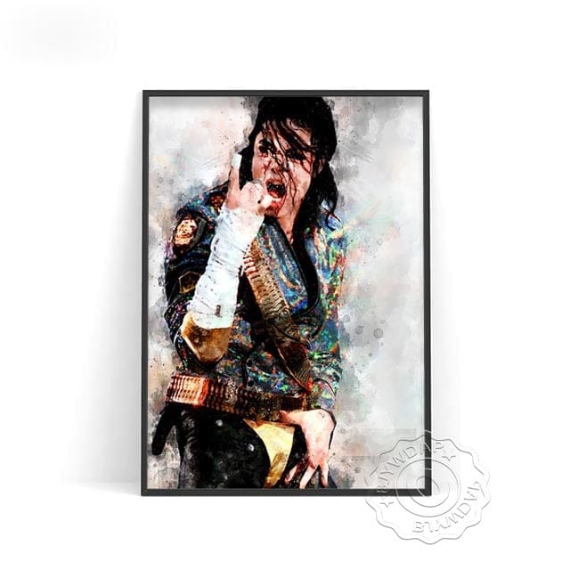 Affiche Michael Jackson : Design authentique et iconique