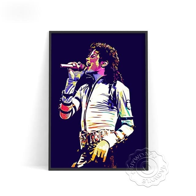 Affiche Michael Jackson : Design authentique et iconique