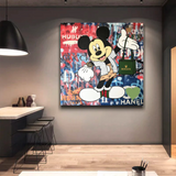 Décoration murale sur toile Mickey Mouse – Sécurisez le sac