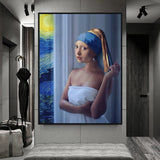 Milkmaid Canvas Wall Art: Exquisite and Unique Masterpiece