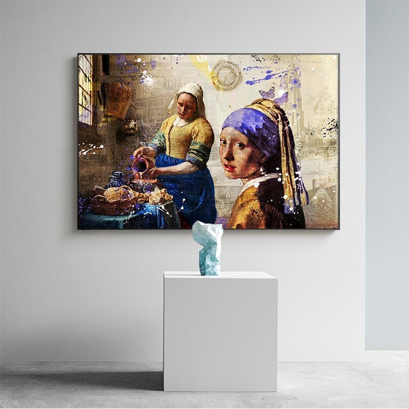 Milkmaid Poster: Beautiful Artwork for Art Enthusiasts