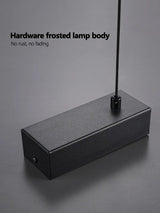 Barre lumineuse LED minimaliste en aluminium