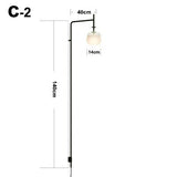 Minimalist Long Pole Wall Lamp: Trendy Lighting Solution