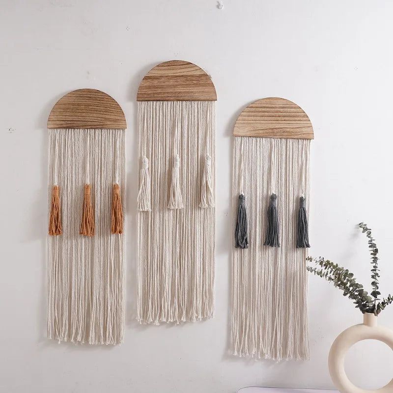 Minimalist Tassel Bohemian Homestay Macrame