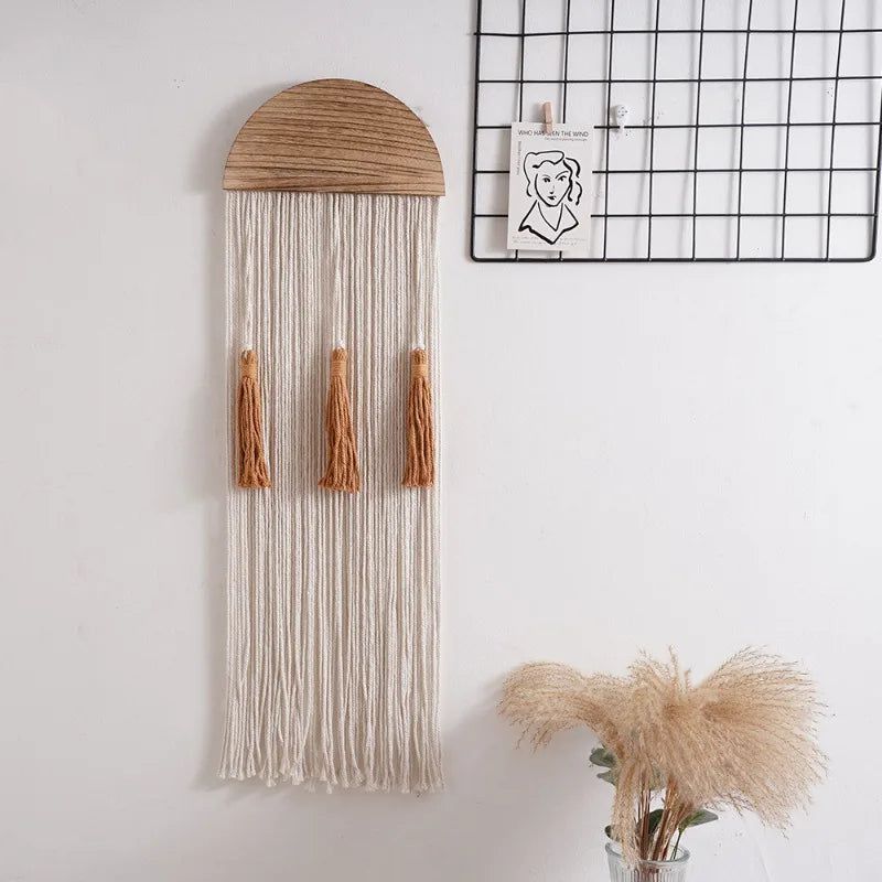 Minimalist Tassel Bohemian Homestay Macrame