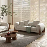 Minimalist XXL Wood Arches Sofa Set