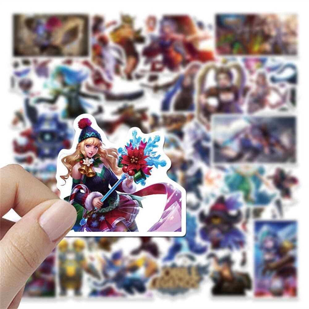 Games Mobile Legends Stickers Pack | Famous Bundle Stickers | Waterproof Bundle Stickers