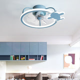 Modern Aircraft Ceiling Fan - Airplane Light with Fan