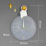 Modern Light Luxury Astronaut Wall Clock