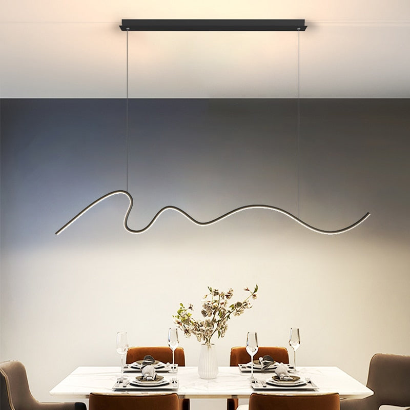 Modern Minimalist LED Chandelier Light