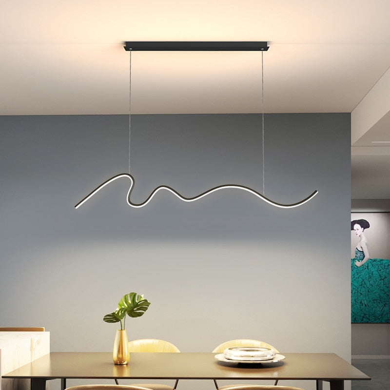 Modern Minimalist LED Chandelier Light