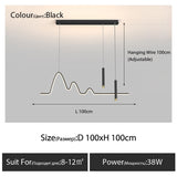 Modern Minimalist LED Chandelier Light