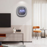 Modern Simple Home Electronic Date Temperature Wall Clock