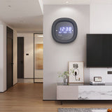 Horloge murale de température de date électronique moderne et simple pour la maison