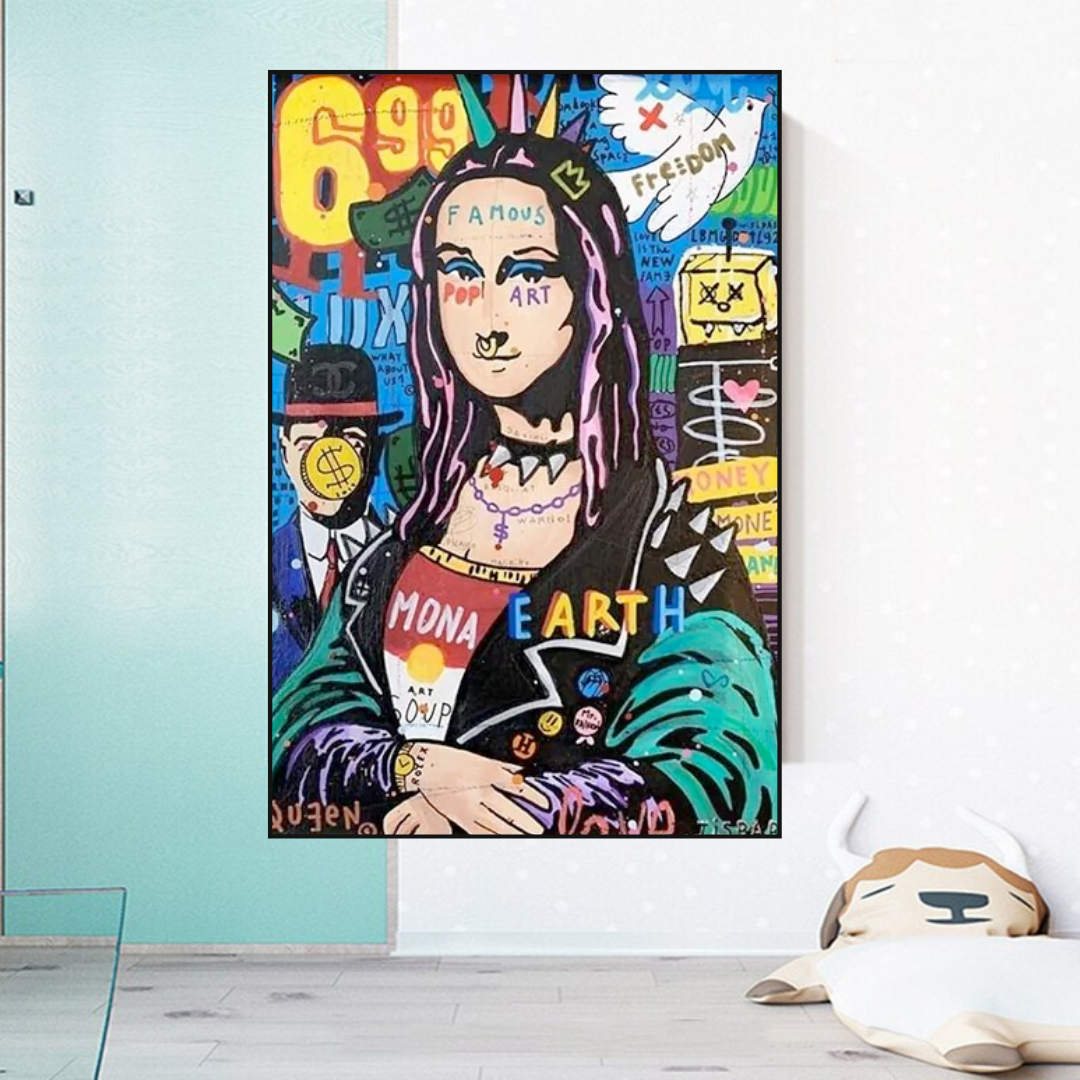 Mona Lisa Pop Art: Ein fesselndes Meisterwerk