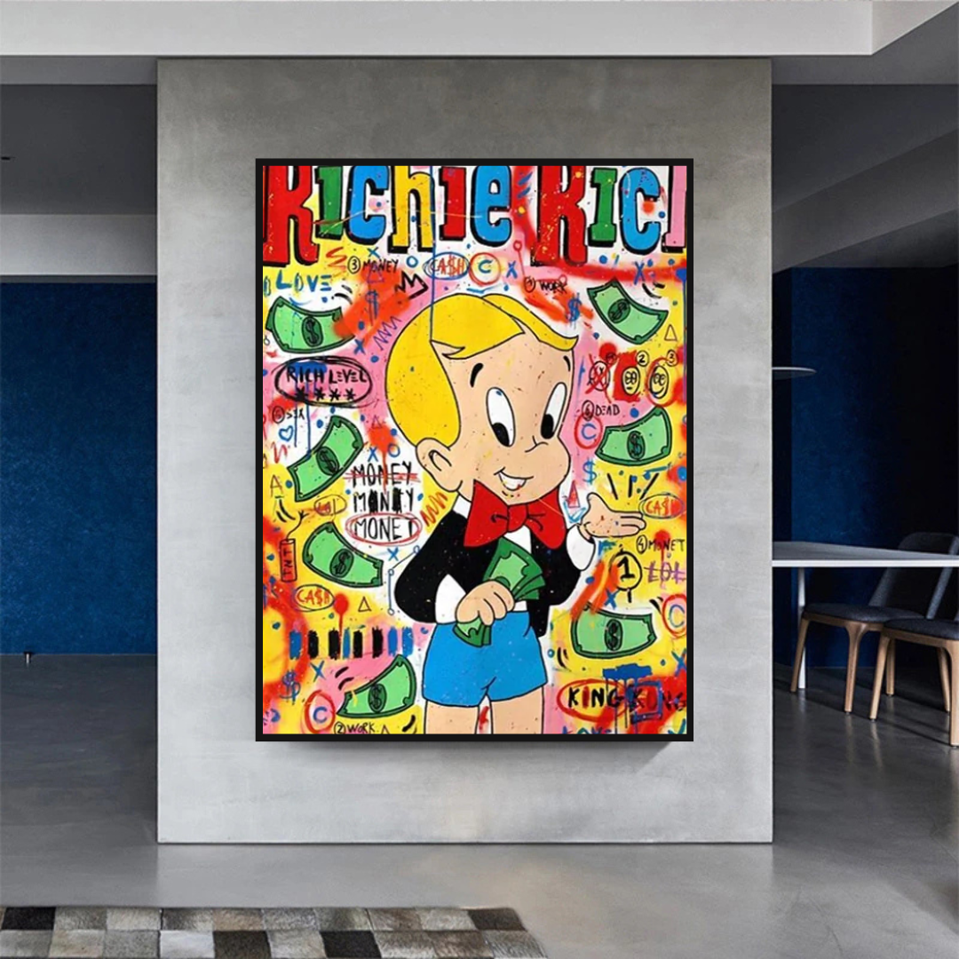 Money Boy: Richie Rich Poster - Ultimate Symbol of Wealth