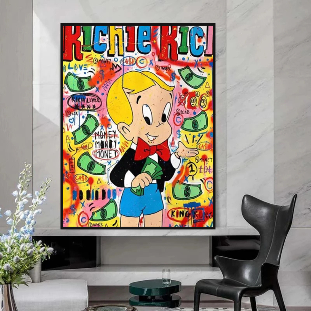 Money Boy: Richie Rich Poster – ultimatives Symbol des Reichtums