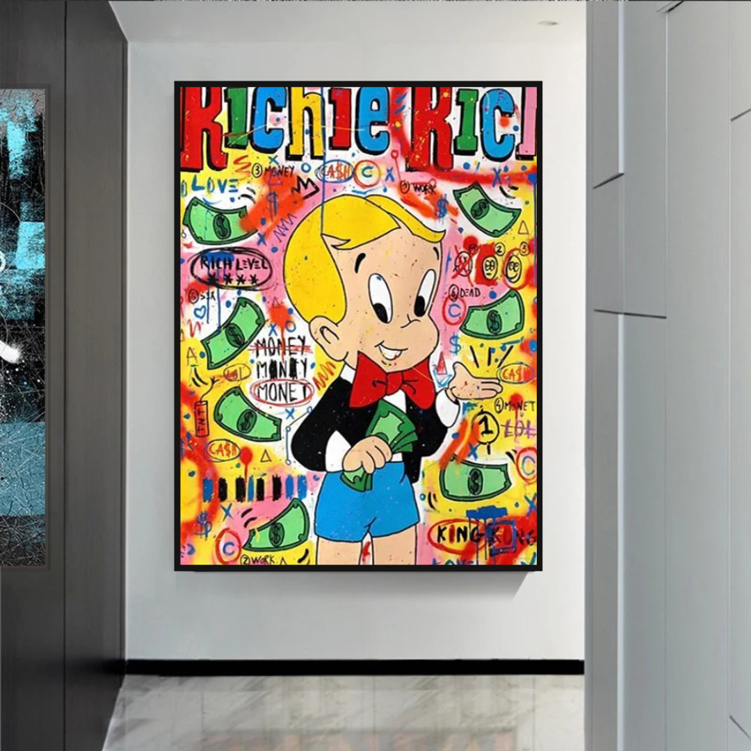 Money Boy: Richie Rich Poster - Ultimate Symbol of Wealth