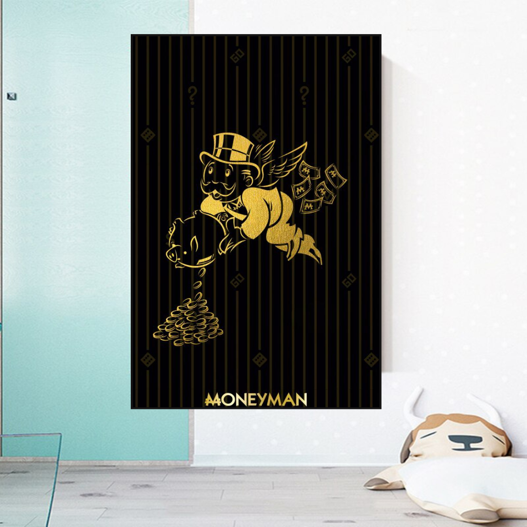 Money Man Angel: Alec Monopoly Art Exclusive Collection