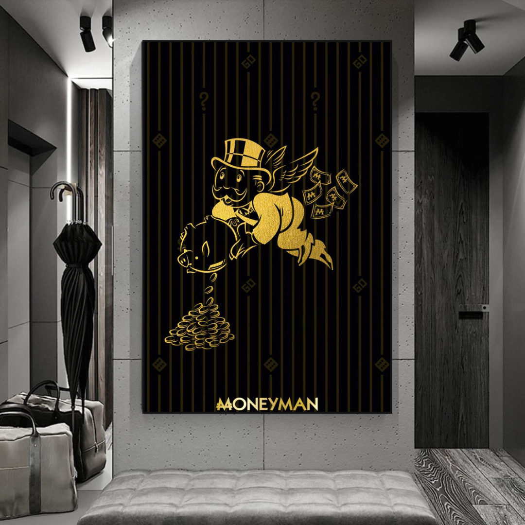 Money Man Angel: Alec Monopoly Art Exclusive Collection