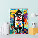 Monkey Men Canvas Wall Art