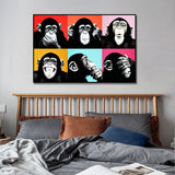 Monkeys Poster: Vibrant and Playful Designs