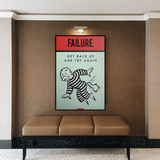 Monopoly's 'Try Again' Canvas Wall Art