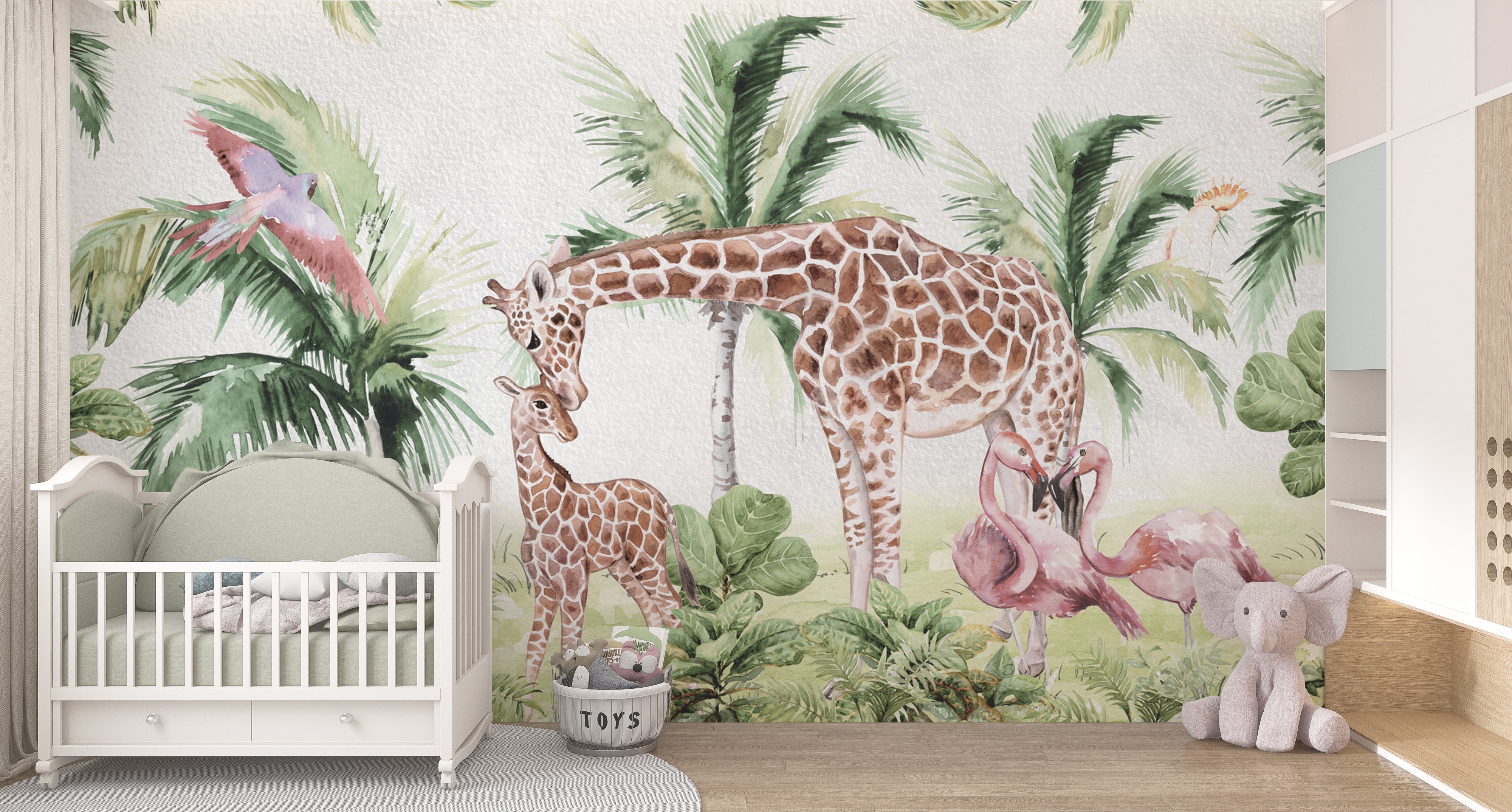 Mothers Love - Kids Room Wallpaper Mural