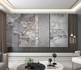 Mountain Scenery: Marble Wallpaper Murals