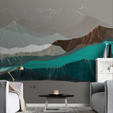 Mountains Wallpaper for Home Wall Decor