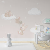 Mousy Clouds Wallpaper Mural: Enhance Your Décor