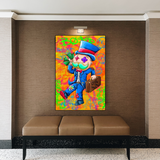 Mr Monopoly Goat Poster - High-Quality Print