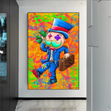 Mr Monopoly Goat Poster - High-Quality Print