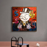 Mr Monopoly Millionaire Poster - Limited Edition Art Print