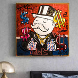 Affiche de Mr Monopoly Millionaire - Impression d'art en édition limitée