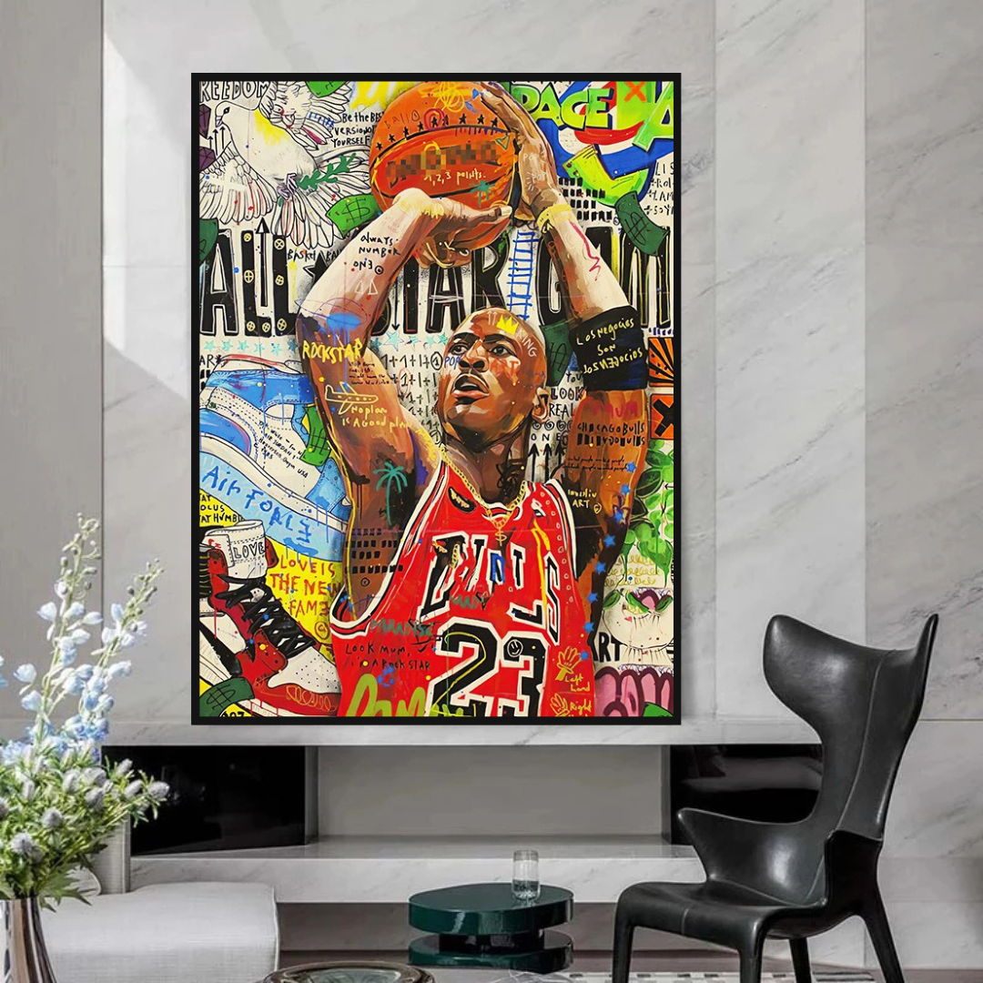 NBA All Star Jordan Art : un must pour les fans